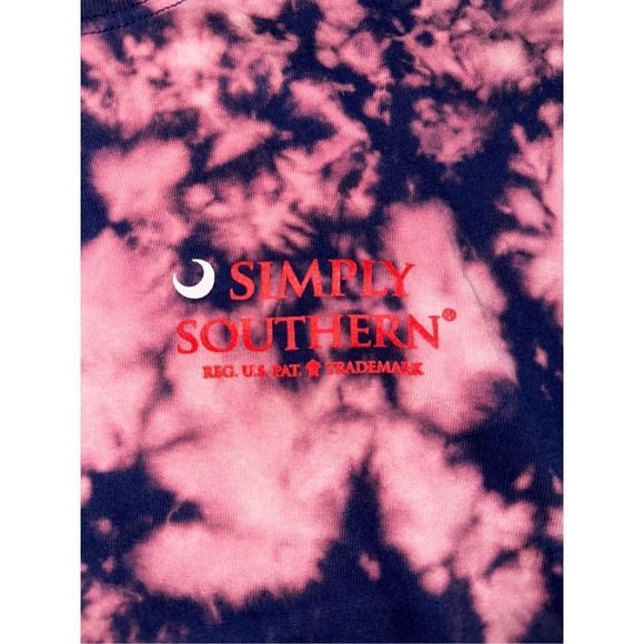 Simply Southern Fishing Bleached Long Sleeve Tee - Picture 4 of 5